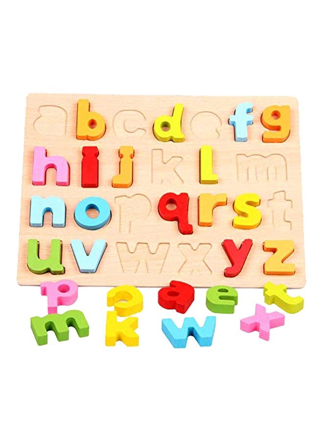 FunBlast Wooden Alphabet Puzzles Toy - Image 1