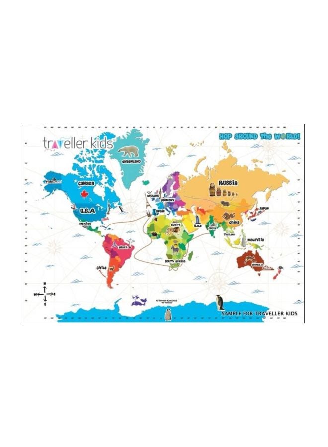 COCOMOCO KIDS Traveller Twister Game TKWTW - Image 1