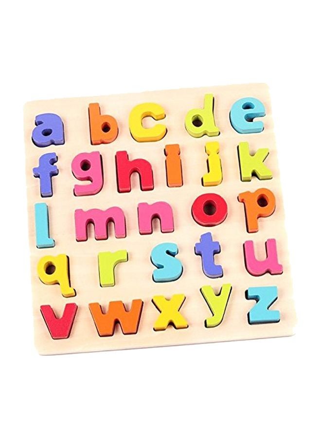 توي شاين لعبة أحجية حروف إنجليزية صغيرة مصنوعة من الخشب طراز B07FB4TSV9  - Image 1