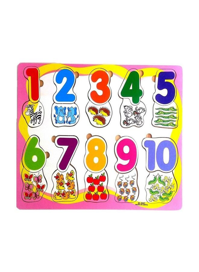 Wishkey Pack Of 6 Wooden Educational Pegged Puzzle-WT_124+106 - Image 2