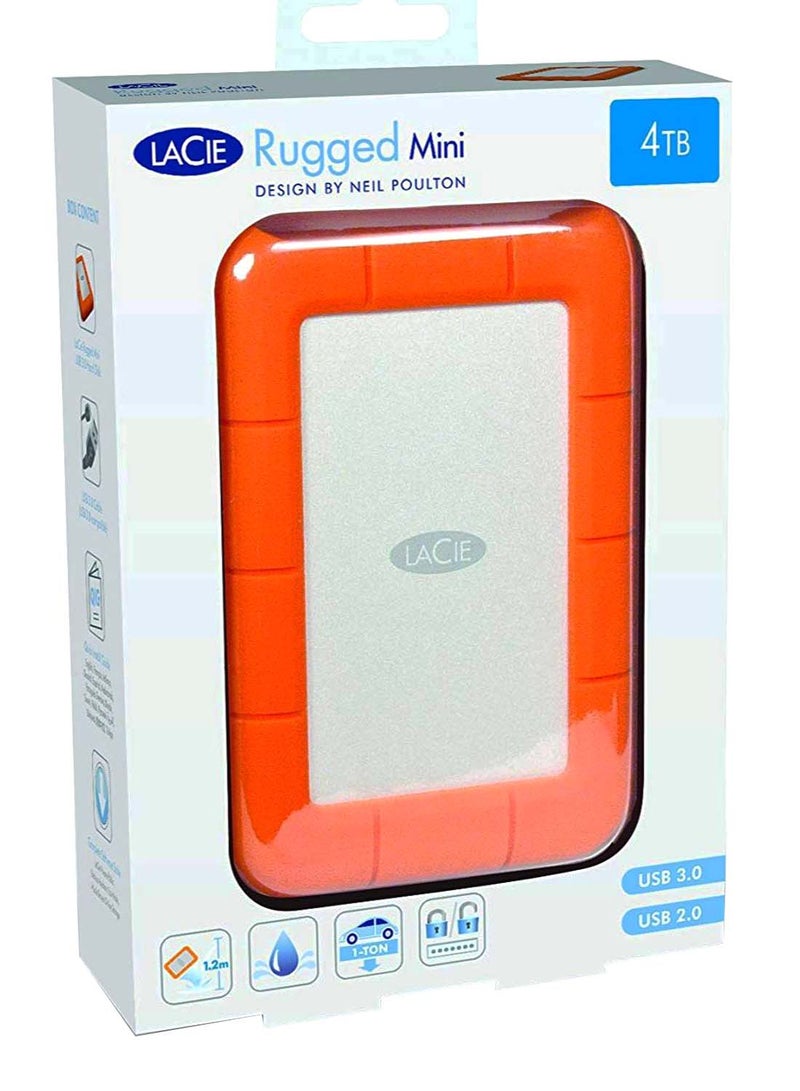 لاسي محرك أقراص ثابت خارجي صغير ومتين وقابل للنقل 4.0 TB  - Image 2