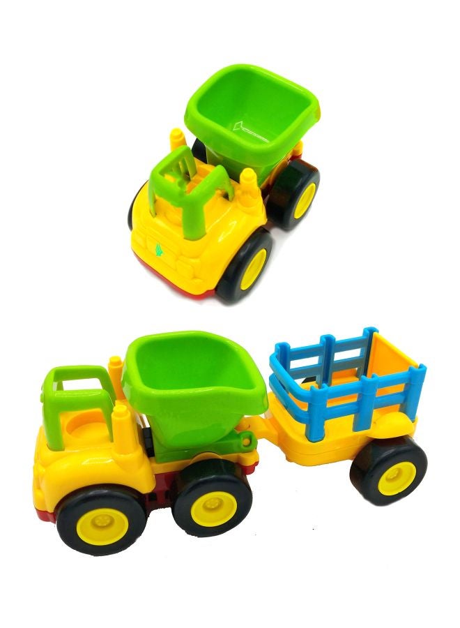 4-Piece Automobile Toys Set HW-666-7C Multicolour