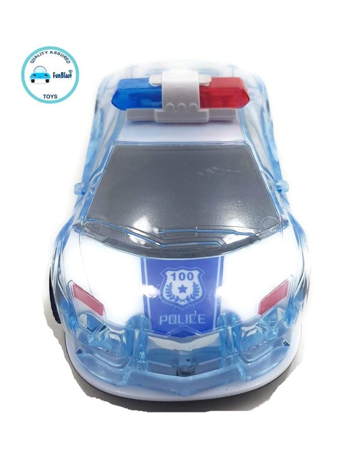 FunBlast Police Car With Lights And Music Multicolour - Image 3