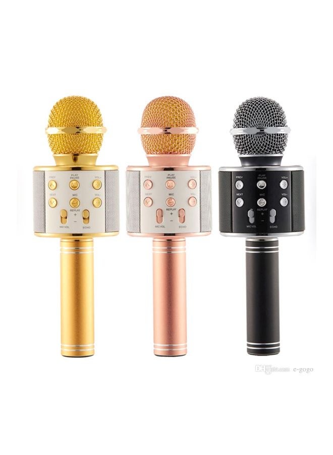 KARTIK Condenser Wireless Microphone With Bluetooth Speaker 858 M  - Image 2