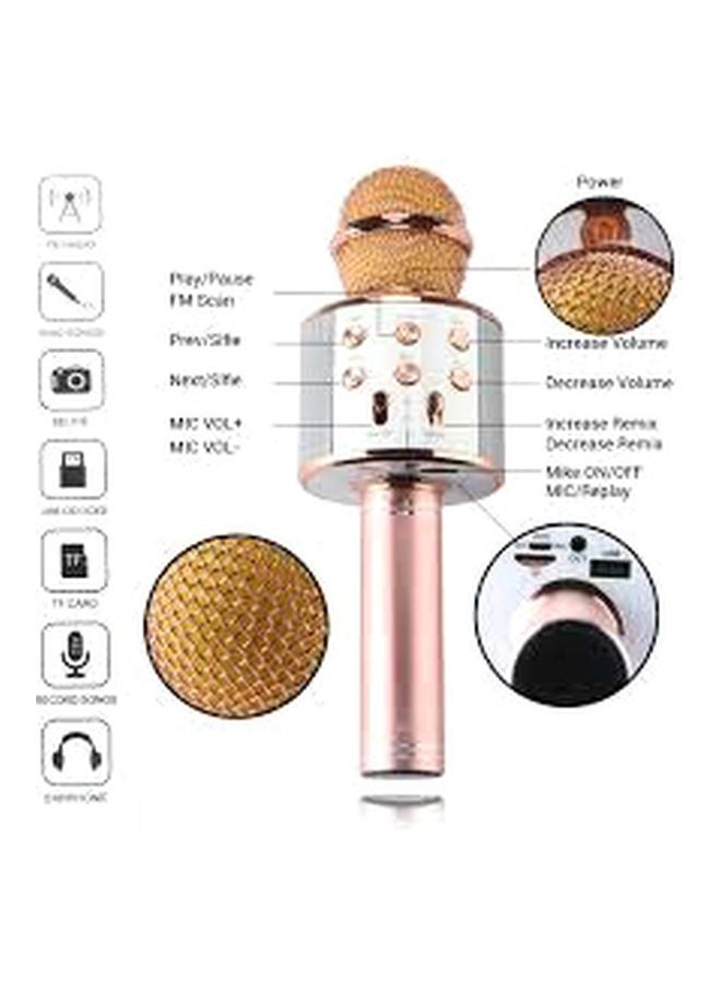 KARTIK Condenser Wireless Microphone With Bluetooth Speaker 858 M  - Image 3