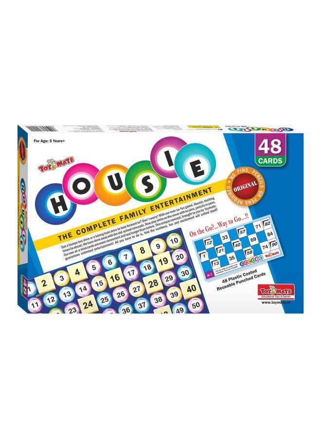 Toymate 48-Piece Housie Card Game - Image 2