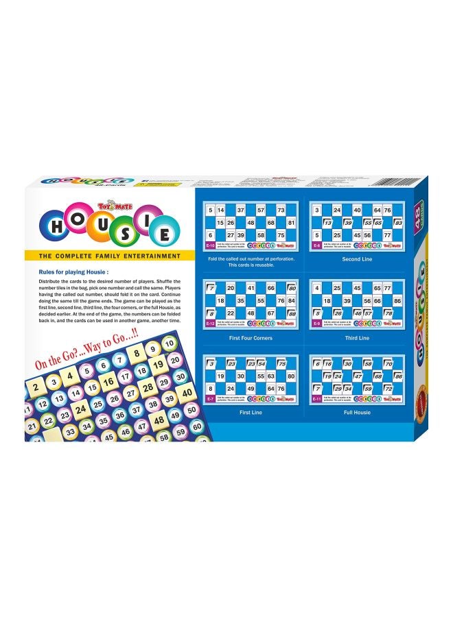 Toymate 48-Piece Housie Card Game - Image 3