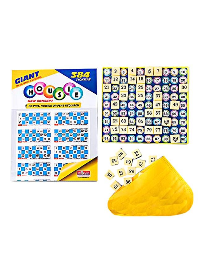 Kiddale 384 Foldable Ticket Board Game - Image 1