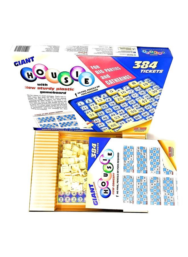 Kiddale 384 Foldable Ticket Board Game - Image 3