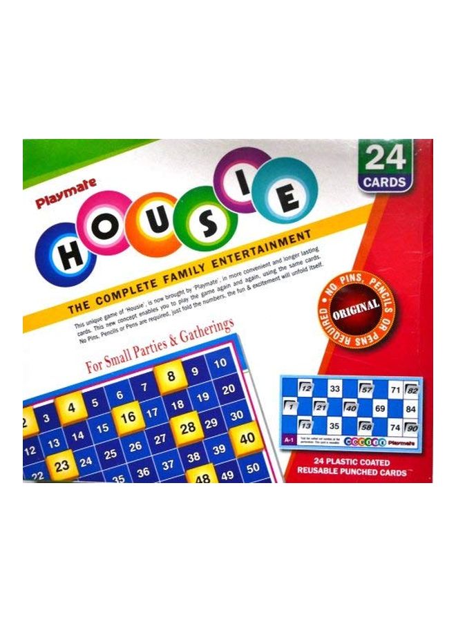 Playmate 24-Cards Housie Board Game 988624  - Image 2