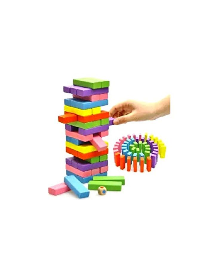 FunBlast 48-Piece Wooden Building Stack Toy B07CK8NQ7K  - Image 3