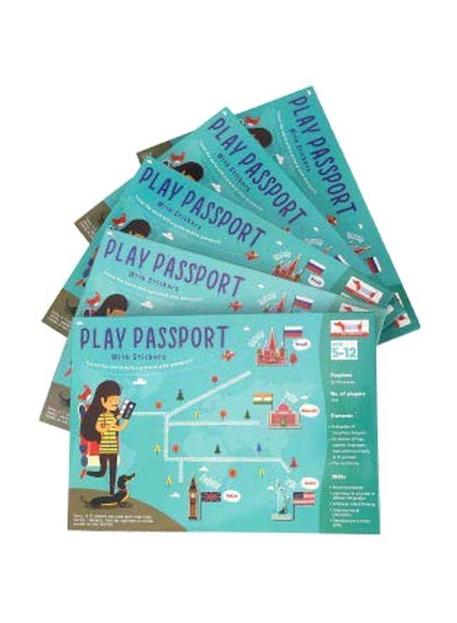 COCOMOCO KIDS 5-Piece Play Passport With Sticker Game - Image 1