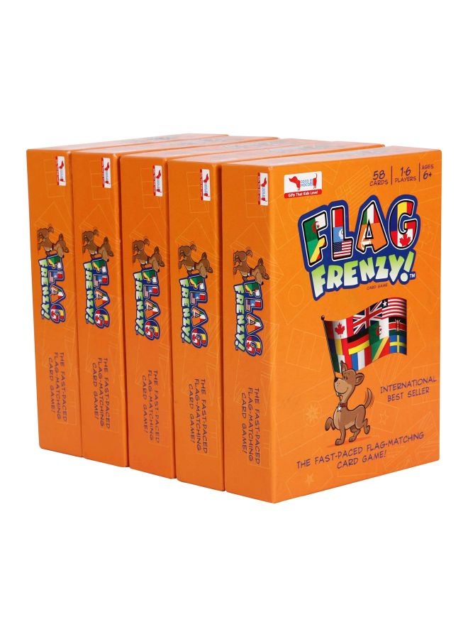 كوكوموكو كيدز لعبة بطاقات فلاج فرينزي مكونة من خمسة قطع - Image 1