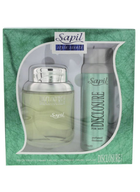 Disclosure Gift Set (Eau De Toilette 100ml, Perfumed Deodorant 150ml)