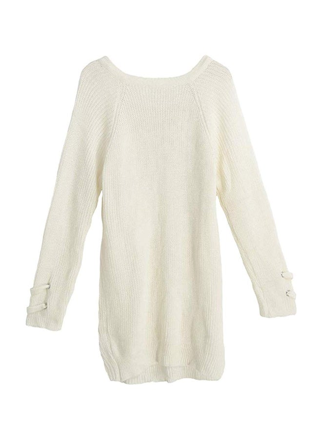 Full Sleeves Pullover Beige - Image 2