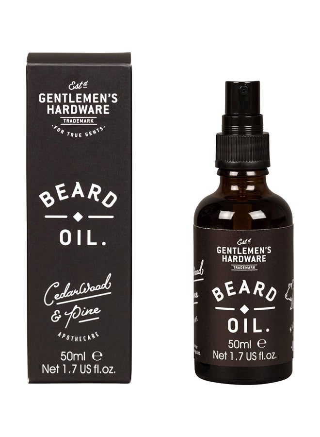 GENTLEMEN'S HARDWARE Beard Oil 50ml  - Image 1