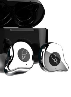 Sabbat Bluetooth Wireless In-Ear Earbuds With Charging Case Silver/Black  - Image 2