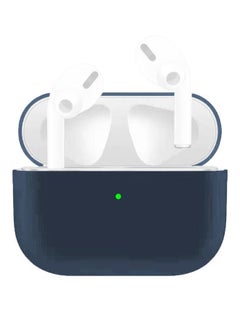 Generic Ultra-Thin Protective Charging Case Cover For Apple AirPods Pro Midnight Blue 