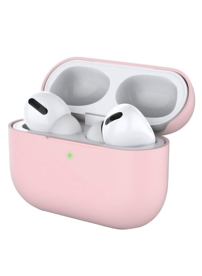 آي تيلكر غطاء حماية وعلبة شحن لسماعات أبل إيربودز برو/3 وردي - Image 2