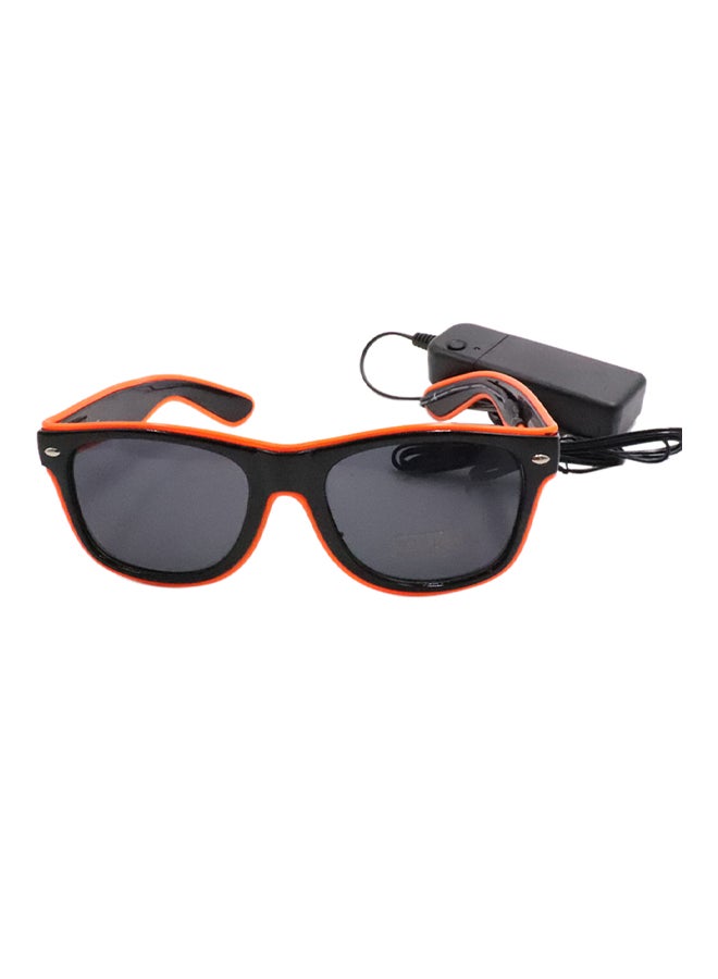 Flashing LED Glasses Light Up Party Glasses 15cm  - Image 1