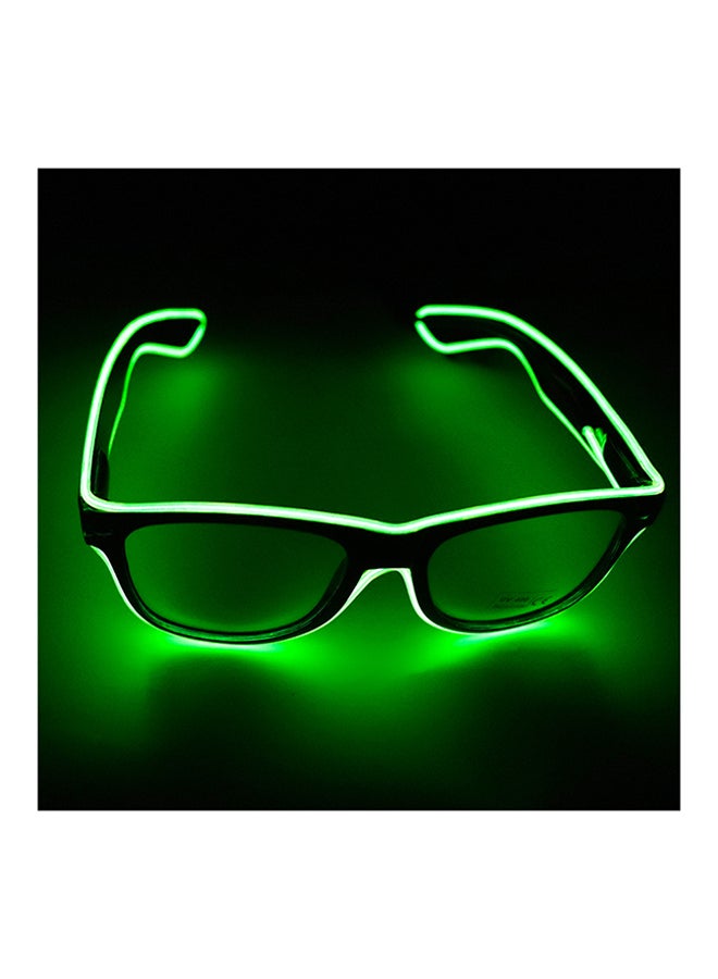 YJ001 LED Glasses 10 Colours Optional Light Up El Wire Neon Rave Glasses Twinkle Glowing Party Club Holiday Bar Decorative Glasses 15cm - Image 2