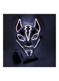 Generic LED Glowing Cosplay Fox Half Face Mask  - Image 2