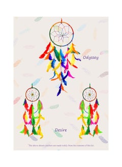 Asian Hobby Crafts Dream Catcher Craft Kit ASNHC1736_C  - Image 3