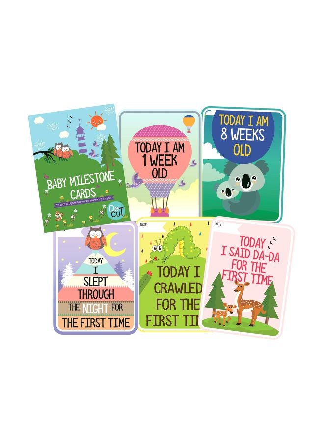 27-Piece Milestone Cards Set - v1576068697/N32591711A_1