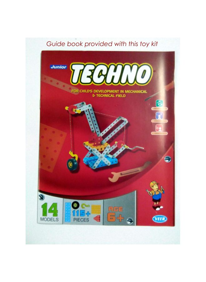 SARTHAM 2003 115-Piece Techno Construction Set 2003 115 6+ Years - Image 3