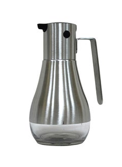Cc Oil Dispenser Silver/Clear 10x10x18cm  - Image 1