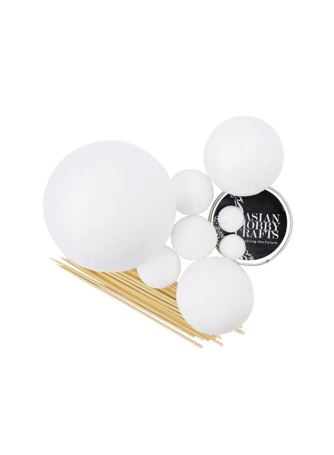 Asian Hobby Crafts 23-Piece DIY Solar System Model Kit ASNHC1761_B - Image 2