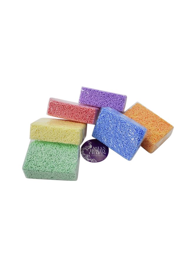 Asian Hobby Crafts - Pack Of 6 Craft Foam Putty ASNHC1396 - Image 1