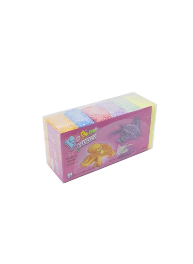 Asian Hobby Crafts - Pack Of 6 Craft Foam Putty ASNHC1396 - Image 1