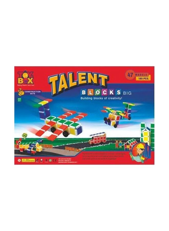 TOYZTREND B075BWQXD1 185-Piece Blocks Big Building Set B075BWQXD1 185 3+ Years - Image 2