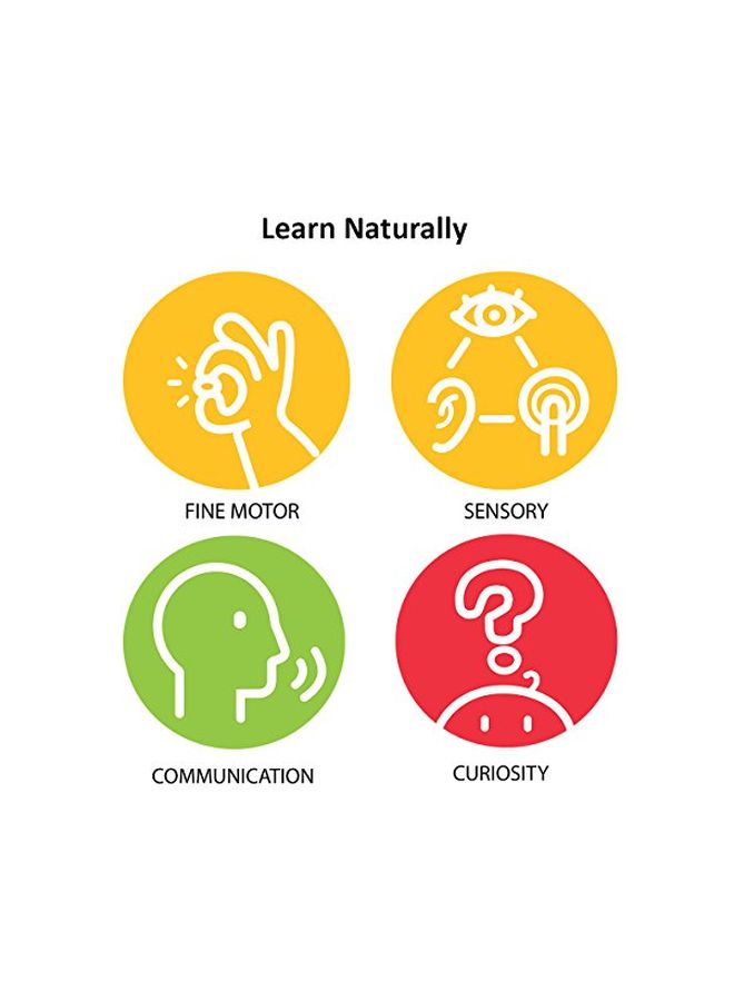 Shumee Wooden Crochet Shaker Rattle Toy DTM-IN-IHD-CS-W-1718 13.3cm - Image 2