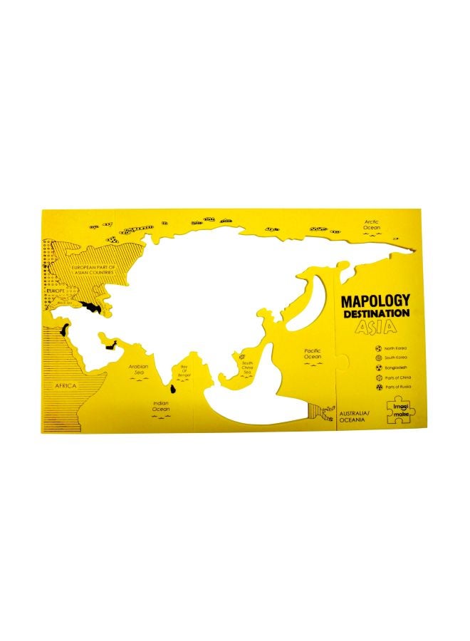 Imagimake - 29-Piece Mapology Asia Map Puzzle Set MP05 - Image 1