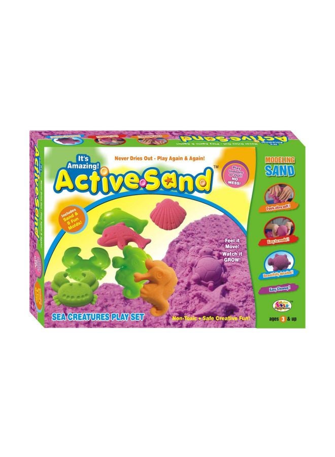 إيكتا مجموعة ألعاب تشكيل كائنات بحرية بالصلصال أكتيف ساند طراز TCEA1701368 - Image 2