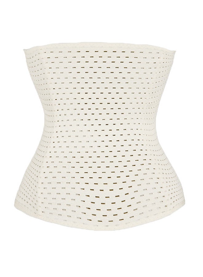 Breathable Shapewear Corset Beige - Image 2