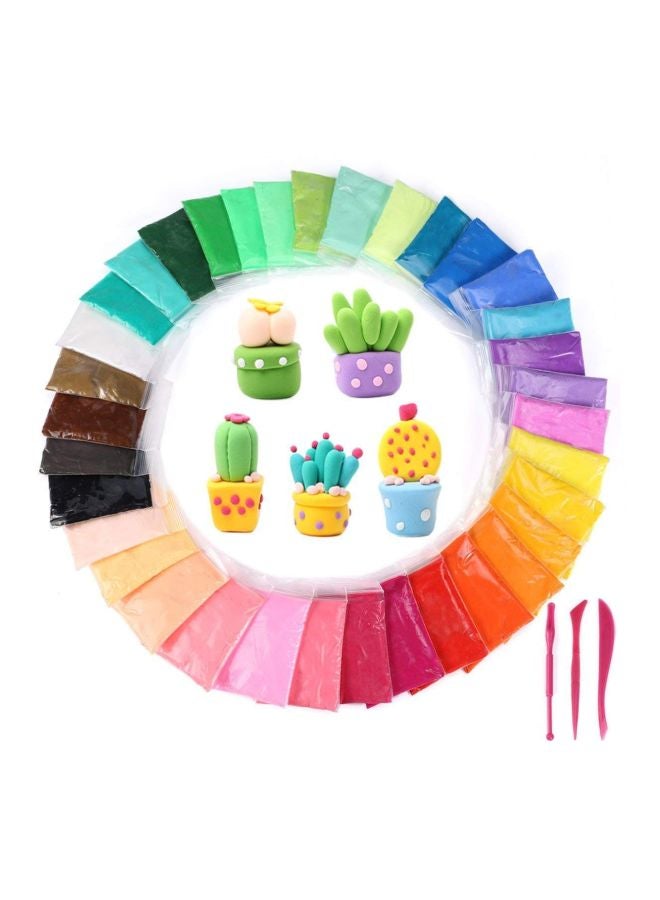 Sshakuntlay 12-Piece Super Light Modeling Air Dry Magic Clay With Tools - Image 2