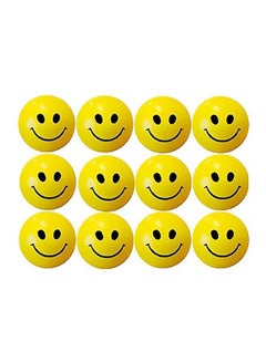 N M Z 12-Piece Smile Face Squeeze Ball  - Image 1