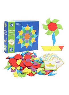 130-Piece Wooden Pattern Block