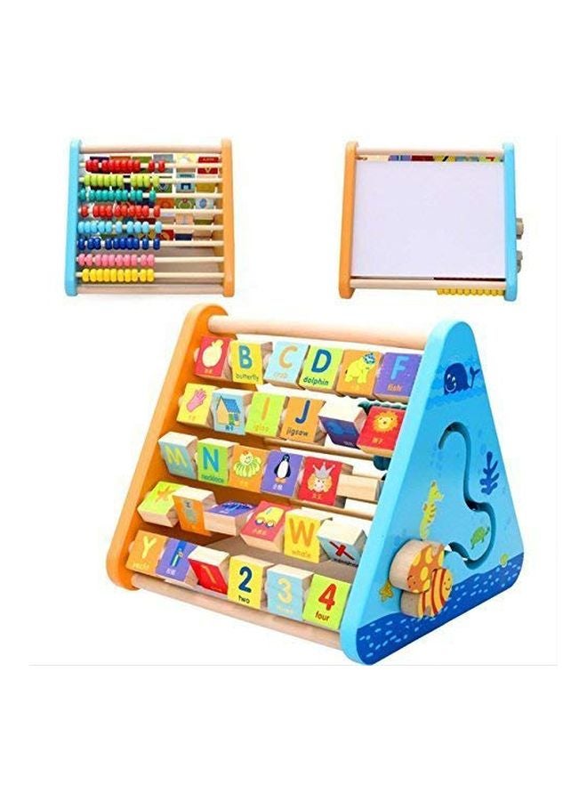 FunBlast Educational Learning Wooden Activity Triangle - Image 3