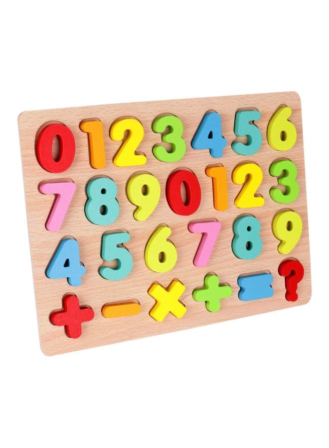 Webby Wooden Counting Number 123456 - Image 1