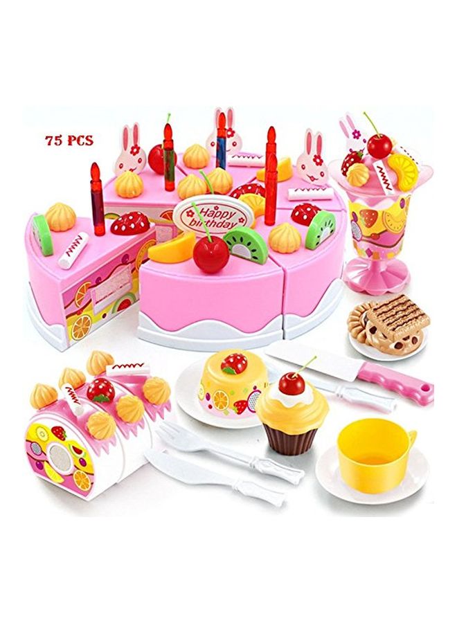 FunBlast 75-Piece DIY Cake Cutting Set Toy - Image 2
