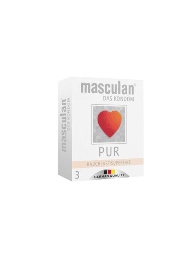 masculan 3-Piece Superfine Condoms 