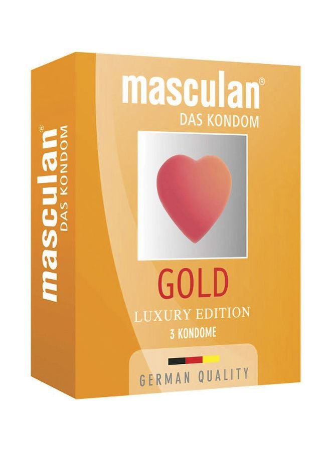 masculan 3-Piece Luxury Edition Condoms 
