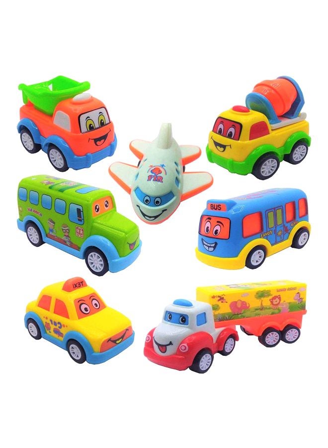 فنبلاست لعبة مركبات تعمل بطريقة الدفع والاطلاق متعدد الألوان