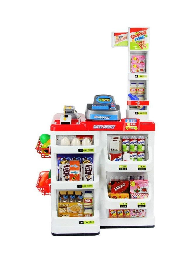 تويشا لعبة سوبر ماركت للعب التظاهري مكونةٌ من 24 قطعة. - Image 1