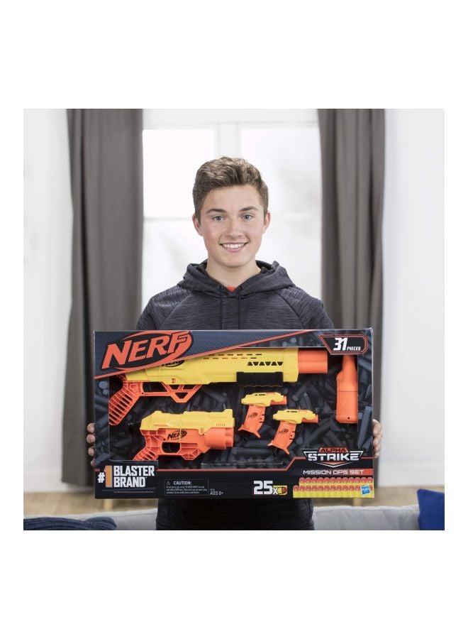 NERF - 31-Piece Alpha Strike Mission Ops Set - Image 1