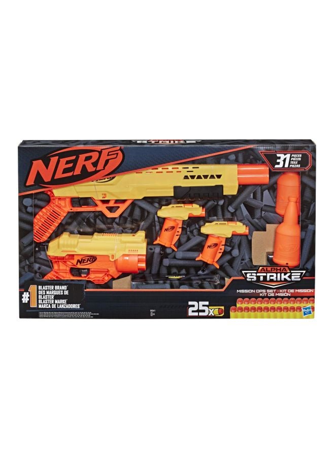 NERF - 31-Piece Alpha Strike Mission Ops Set - Image 1